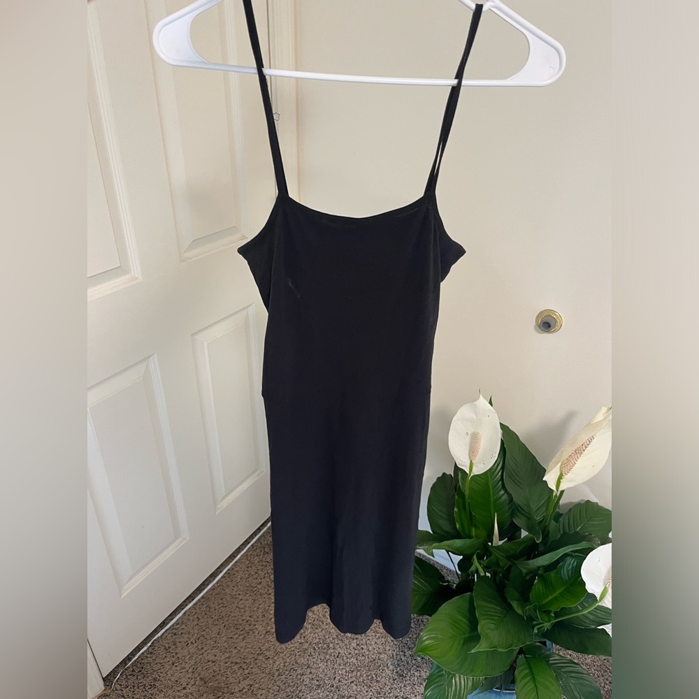 Black Spaghetti Strap Dress